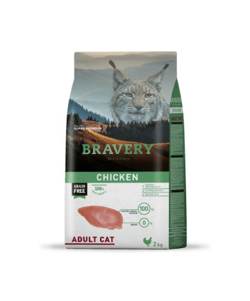 Bravery Gato Chicken Adult Cat 2 kg